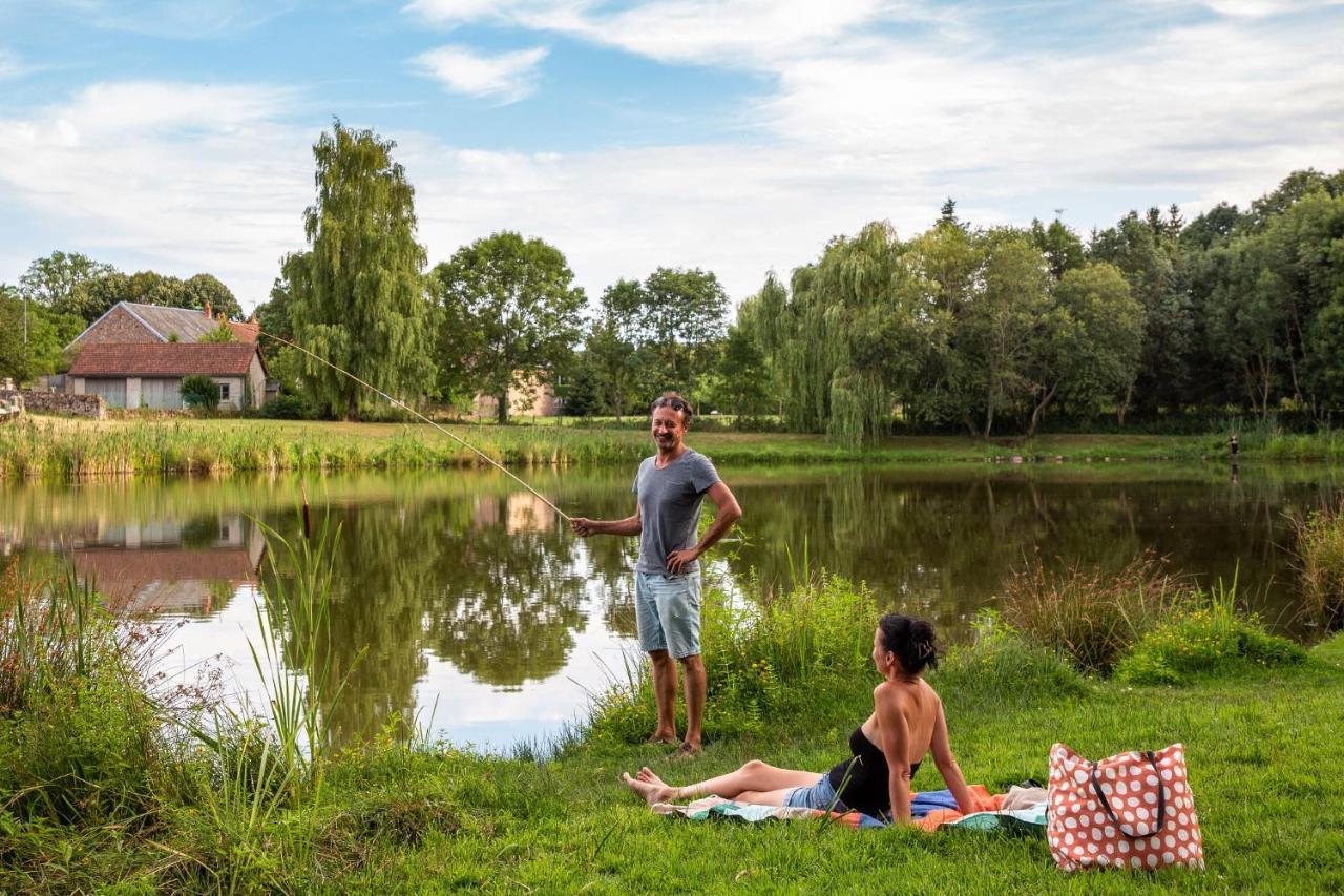 Camping De Saulieu Exteriör bild